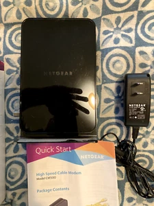 Netgear CM500 Cable Modem 680+- Mbps DOCSIS 3.0 Fast Web Internet Access - Picture 1 of 4