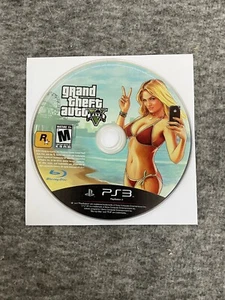 Grand Theft Auto V (PlayStation 3, 2013) DISC ONLY - VERY GOOD - Picture 1 of 4