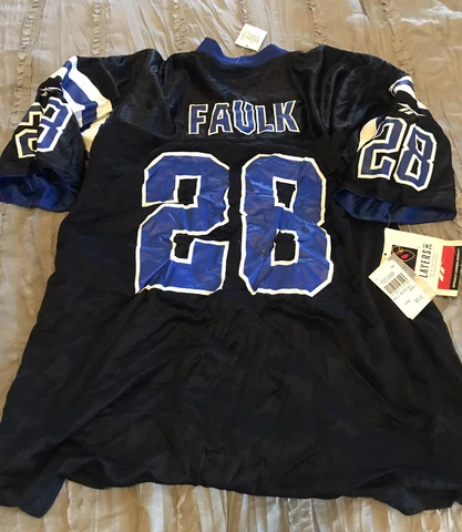 MARSHALL FAULK Indianapolis COLTS Vintage REEBOK Reversible Size 48 Jersey NEW Cover