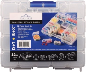 Dotbox Small Set 32 Pcs from 31 Storage Boxes in a Carrying Case. It’S Ultimate - Picture 1 of 12