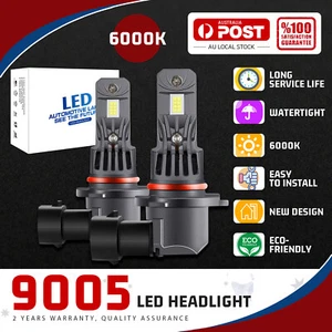 9005 HB3 Halogen LED Headlight Globe Bulb For 2007-2007 GMC Sierra 1500 Classic - Picture 1 of 15