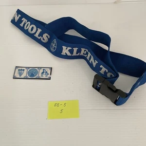 Klein Tools 5204 Blue Polypropylene Lightweight Utility Belt - Picture 1 of 3