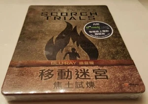 Maze Runner 2: The Scorch Trials Embossed STEELBOOK (Blu-ray, Taiwan) RARE OOP - Picture 1 of 6