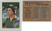 2017 Topps Rediscover Topps Buybacks Silver Tony LaRussa #1988-344 HOF