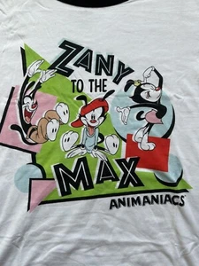 Animaniacs - Zany to the Max - Adult T-Shirt Size XL - Picture 1 of 6