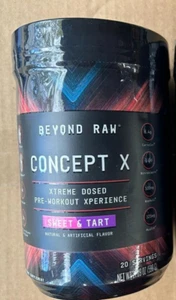 Beyond Raw Concept X Xtreme Dose Pre-workout Xperience (Sweet & Tart)