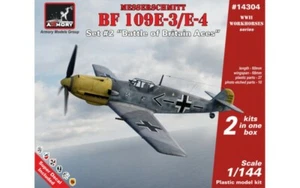 Armory AR14304 Messerschmitt Bf 109E "Battle of Britain Aces", 1/144 scale model - Picture 1 of 10