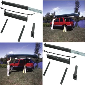 Canoe Loader Rear Trailer Hitch Mount Kayak Car Truck SUV One Person Roof Hauler - Picture 1 of 6
