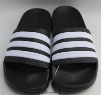 Adidas Slides Zapatos de Ducha Negros Talla 8 Nuevos GZ5922 SIN Caja Foto 1 de 4