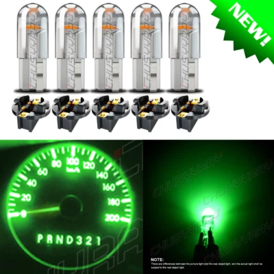 NEW Dash Instrument Cluster Gauge GREEN LIGHT BULBS For 1995-1998 GMC Yukon - Image 1 of 4