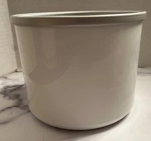 Cuisinart Freezer Bowl Ice Cream Maker White ICE-20 ICE-21 ICE-25 OEM Parts - Picture 1 of 5