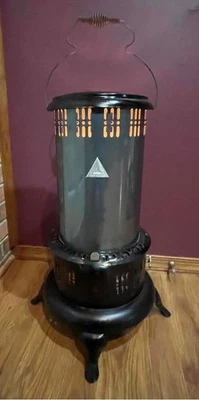 Antiguo calentador de cabina de salón de queroseno de aceite perfecto 525M de colección funcionando ¡Estufa! Foto 1 de 4