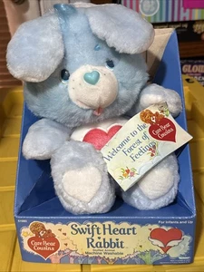 Vintage Care Bear Cousins: Swift Heart Rabbit (1984), 61980 NIB w/Tags!!! - Picture 1 of 5