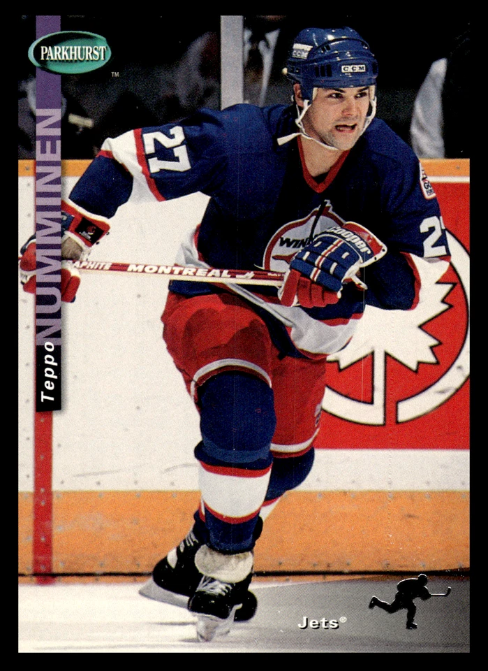 1994-95 Parkhurst Teppo Numminen #270 Winnipeg Jets NHL Hockey Base Set - Image 1 of 2
