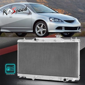 2-Row Core Aluminum Racing Cooling Radiator for 02-06 Acura RSX Coupe 2.0L I4 MT - Picture 1 of 5