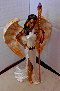 HAMILTON EMPOWERING FAITH ANGELS WISDOM OF THE AMETHYST UNBOXED - Foto 1 di 4