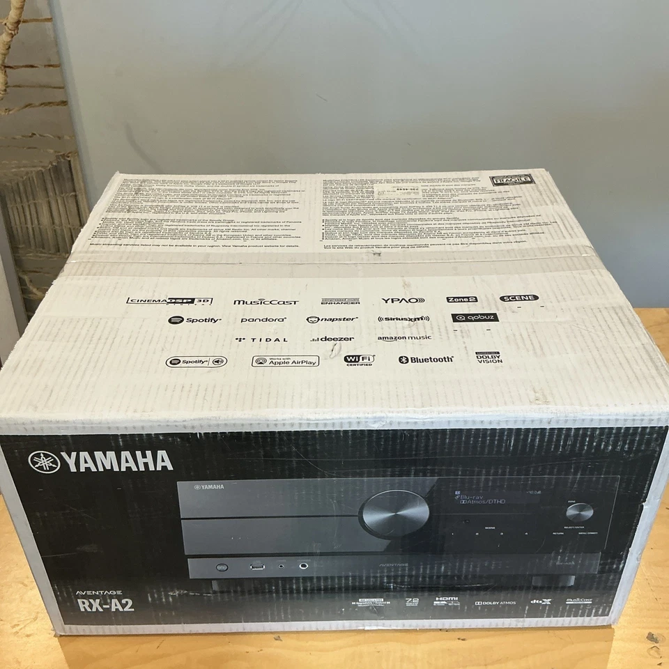 *NEW, SEALED* Yamaha AVENTAGE RX-A2A 7.2-Channel AV Receiver with MusicCast - Image 1 of 1