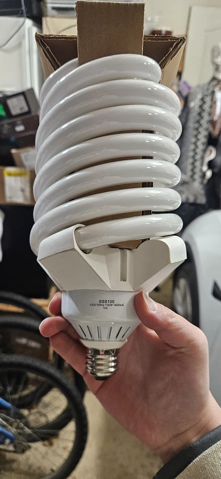 MASSIVE 100w, 120V CFL, E26 Base, Item# SSS100 - Image 1 of 1