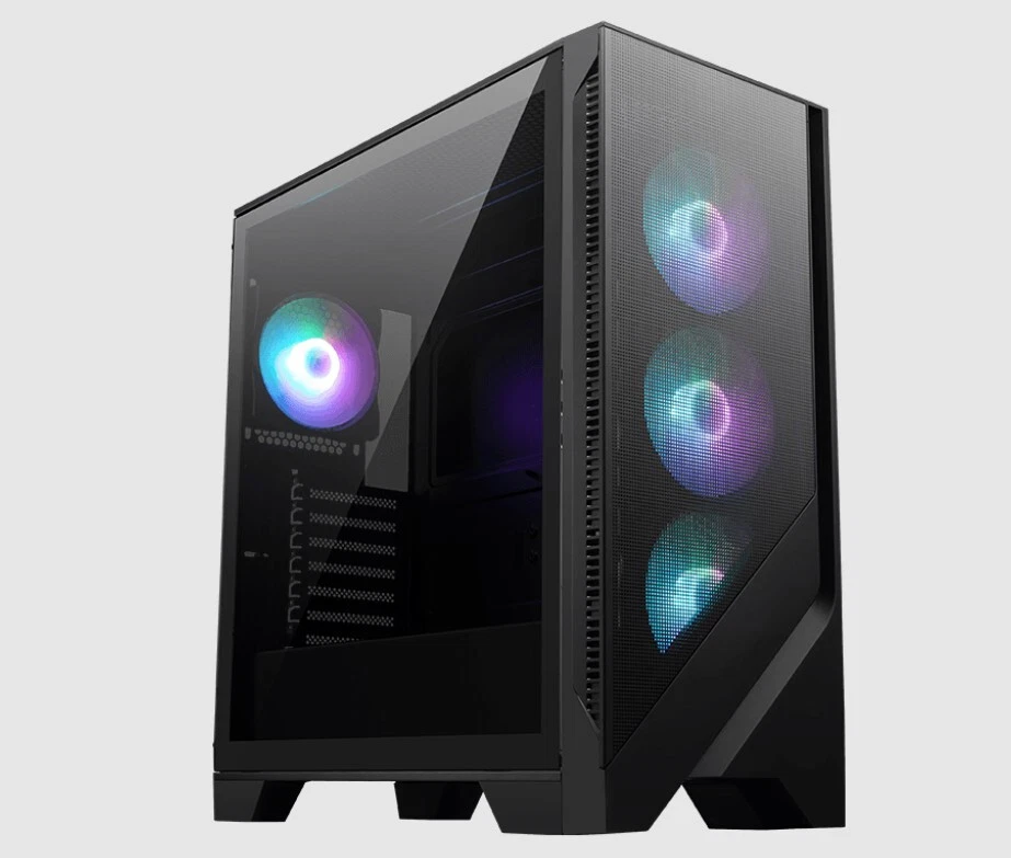 MSI MAG FORGE 321R AIRFLOW Micro ATX Case, 2x USB 3.2, 1x Mic-in / Audio-out, 1x - Image 1 of 1