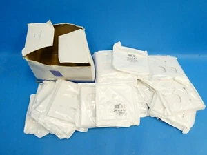 Lot 23 Plastic Leviton 77297 White 88005 Outlet and Light Switch Covers - Picture 1 of 5