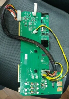 EMC Isilon 415-0065-03 FAN Board with Power Cables: 100-0069-01 & 100-0070-01 - Image 1 of 2