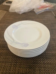 MIKASA LDB11 Serenade Lavender 8" Plates.....7 Piece Set - Picture 1 of 5