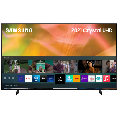 Samsung UE55AU8000 55  4K Ultra HD HDR Crystal UHD Smart TV Free 5 Year Warranty • 429£