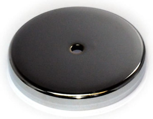 Round Base Magnet with 100 lbs Pulling Power 3.2" Diameter, Pot, Ceramic magnet.