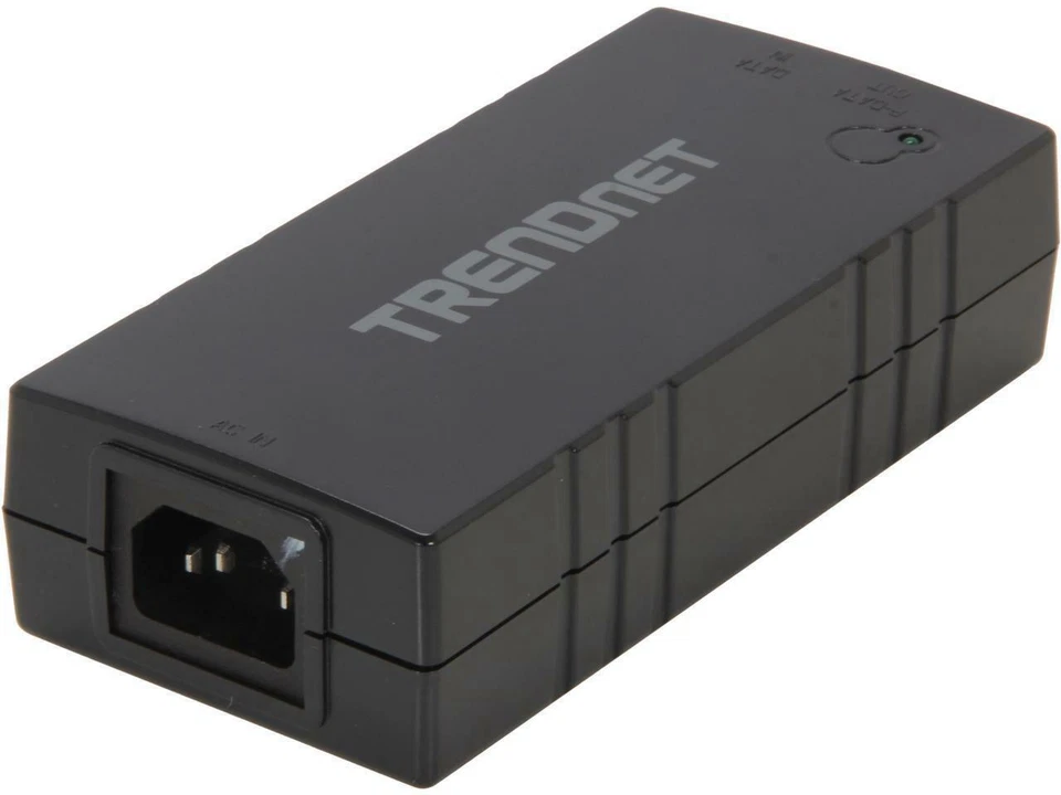 TRENDnet Gigabit Power Over Ethernet Plus Injector, Converts Non-Poe Gigabit To - Image 1 of 4