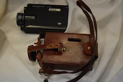 S8 Filmkamera AGFA Microflex 200 Sensor +Etiene Eichner Tragetasche - Bild 1 von 4