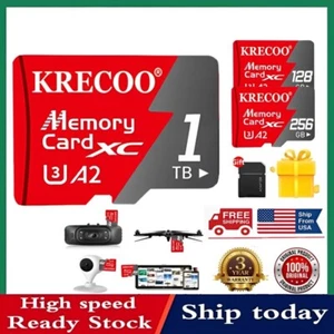 Original Memory Card High Speed 1TB 256GB 128GB Micro TF SD Card Class10 LOT - Picture 1 of 19