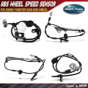 4Pcs Front & Rear ABS Wheel Speed Sensor for Subaru Forester 2008-2012 H4 2.5L - Picture 1 of 11