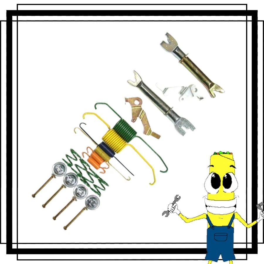 Complete Rear Brake Drum Hardware Kit for Toyota YARIS 2006-2017 Set - Image 1 of 1