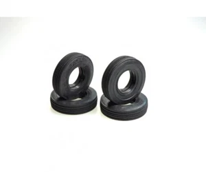 Carson 500907583 - 1:14 Low Loader Tires Fulda Ecotonn (4) - New - Picture 1 of 1
