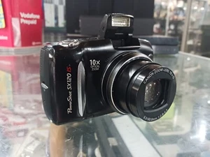 Canon PowerShot SX120 IS 10.0MP Digital Camera - Black FOR PARTS OR NOT WORKING - Picture 1 of 16