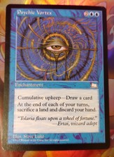 Psychic Vortex x1 - LP -Weatherlight -MTG - *Reserved List*