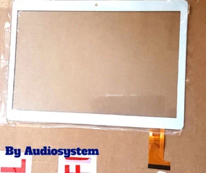 VETRO TOUCH SCREEN MEDIACOM SMARTPAD GO 10 M-SP1AGO3G 9.6" BIANCO TABLET DISPLAY - Foto 1 di 1