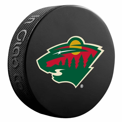 Minnesota Wild Basic Official NHL Slovakia Hockey Souvenir Game Puck Cover