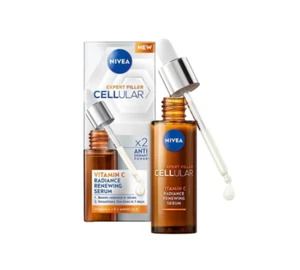 Nivea Face Serum Vitamin C Anti Wrinkles Cellular Expert Filler Restores 30 ml - Picture 1 of 3