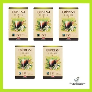 80 Capsules Expressi Coffee Pods Organic Value Pack (5 boxes) ALDI - Picture 1 of 1