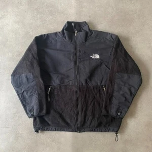 The North Face Denali Fleece Kids Large Full-Zip Outdoor Hiking Jacket, Black - Picture 1 of 10