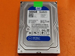 ⭐️⭐️⭐️⭐️⭐️ HDD Hard Drive SATA Desktop 3.5" WD Blue WD5000AZLX-75K2TA0 500GB - Picture 1 of 4