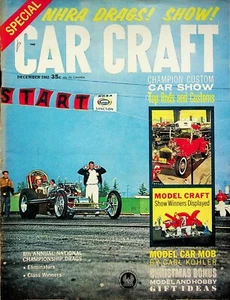 Car Craft Magazine Car Show & 8th Annual National December 1962 053122RNON - Picture 1 of 1