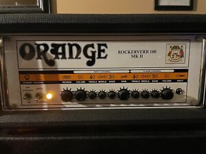 Orange Rockerverb 100 MK I1 2-Channel 100-Watt Guitar Amp Head