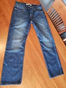 Levis 514 Straight Leg Low Rise 5 Pocket Design Denim Size 16 Reg W28 x L28 - Picture 1 of 16