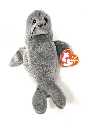 TY Beanie Baby - Slippery the Seal (7 inch)  - Image 1 of 3