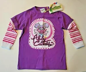 Sesame Street Abby Cadabby Girls Long Sleeve T-Shirts Size 4 NWT - Picture 1 of 2