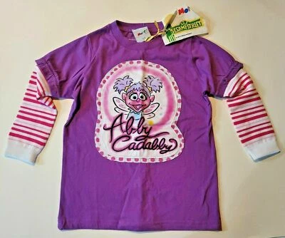 Camisetas Manga Larga Sesame Street Abby Cadabby Niñas Talla 4 Nuevas Con Etiquetas Foto 1 de 2