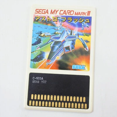 Sega My Card ASTRO FLASH C-503 card Only Mark III m3c 2387 - Image 1 of 3
