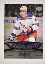 2022-23 Extended Series 06-07 Black Diamond Star Rookie #BD-10 Braden Schneider